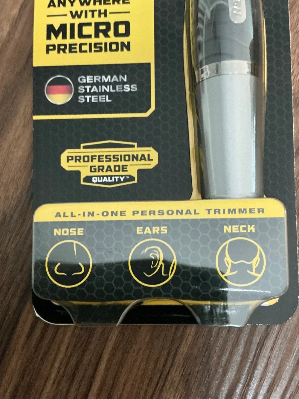 Titanium Max Personal Trimmer - Black & Yellow
